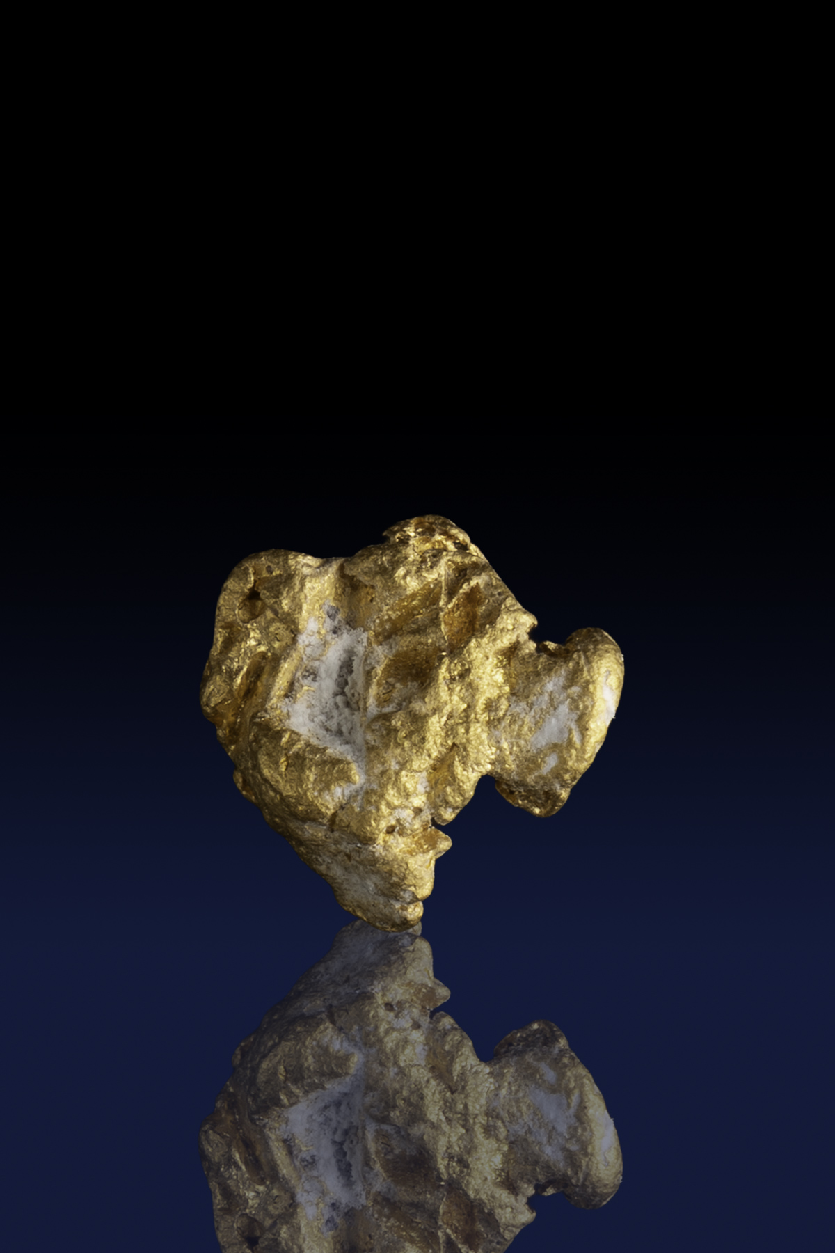 (image for) Dazzling, Unusual Natural Gold Nugget - Australia - 1.18 grams